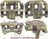 Cardone 19-B2979 Disc Brake Caliper - Rear Left