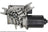Cardone 40-169 Windshield Wiper Motor - Front