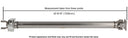 Cardone 65-1001B Drive Shaft - Rear