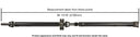 Cardone 65-2010 Drive Shaft - Rear