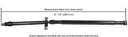 Cardone 65-3009 Drive Shaft - Rear