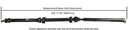 Cardone 65-5007 Drive Shaft - Rear