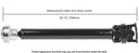 Cardone 65-7002 Drive Shaft - Front