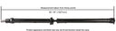 Cardone 65-7027 Drive Shaft - Rear