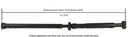 Cardone 65-7047 Drive Shaft - Rear
