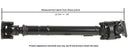 Cardone 65-7050 Drive Shaft - Front