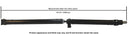 Cardone 65-7073 Drive Shaft - Rear