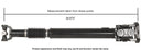 Cardone 65-9109 Drive Shaft - Front