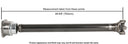 Cardone 65-9492 Drive Shaft - Front