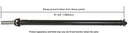 Cardone 65-9531 Drive Shaft - Rear