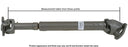 Cardone 65-9665 Drive Shaft - Rear