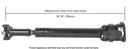 Cardone 65-9871 Drive Shaft - Front