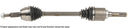 Cardone 66-2161 CV Axle Assembly - Rear Right