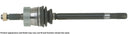 Cardone 66-3220 CV Axle Assembly - Front Left