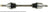 Cardone 66-3254 CV Axle Assembly - Front Left
