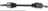 Cardone 66-3593 CV Axle Assembly - Front Left