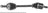 Cardone 66-4088 CV Axle Assembly - Front Left