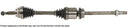 Cardone 66-5230 CV Axle Assembly - Front Right