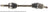 Cardone 66-6000 CV Axle Assembly - Front Left