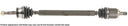 Cardone 66-6001 CV Axle Assembly - Front Right