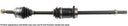 Cardone 66-6223 CV Axle Assembly - Front Right