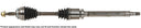 Cardone 66-9230 CV Axle Assembly - Front Right