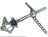 Cardone 82-130M Window Regulator - Front Right