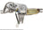 Cardone 85-4334 Windshield Wiper Motor - Rear
