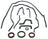Aisin SKH-006 Engine Timing Cover Seal Kit