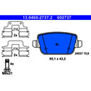 ATE 602737 Disc Brake Pad Set - Rear