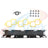 Apex AMS2300 Engine Intake Manifold Gasket Set - Lower and Upper