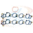 Apex AMS4750 Engine Intake Manifold Gasket Set - Lower