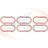 Apex AMS9100 Engine Intake Manifold Gasket Set - Lower