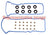 Apex AVC1183 Engine Valve Cover Gasket Set - Lower