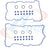 Apex AVC492S Engine Valve Cover Gasket Set