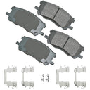 Akebono ACT1005A Disc Brake Pad Set - Front