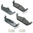 Akebono ACT1012A Disc Brake Pad Set - Rear