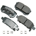 Akebono ACT1037A Disc Brake Pad Set - Rear