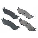 Akebono ACT1077 Disc Brake Pad Set - Rear