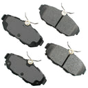 Akebono ACT1082 Disc Brake Pad Set - Rear