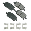 Akebono ACT1093 Disc Brake Pad Set - Rear