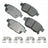 Akebono ACT1103 Disc Brake Pad Set - Rear
