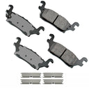 Akebono ACT1120 Disc Brake Pad Set - Rear