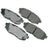 Akebono ACT1124 Disc Brake Pad Set - Rear