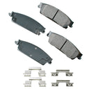 Akebono ACT1194A Disc Brake Pad Set - Rear
