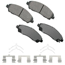 Akebono ACT1280 Disc Brake Pad Set - Front