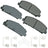 Akebono ACT1286A Disc Brake Pad Set - Front