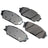 Akebono ACT1301 Disc Brake Pad Set - Front