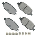Akebono ACT1377A Disc Brake Pad Set - Rear