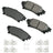 Akebono ACT1391A Disc Brake Pad Set - Rear